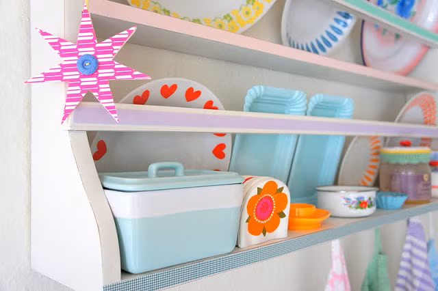 Bởi tất cả màu sắc đều cùng nằm trong một tông màu, đều sử dụng những gam màu pastel khiến cho mọi thứ từ lớn đến bé đều trở nên nhất quán...