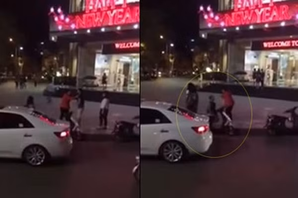 Còn đây là sự việc từng diễn ra ngay trước một trung tâm thương mại ở Hà Nội, T.N và P.L yêu nhau nhưng bị gia đình phản đối, khi bị mẹ bạn gái bắt gặp và mắng chửi thậm tệ, T.N đã quỳ gối xin bà chấp nhận tình cảm của hai người.