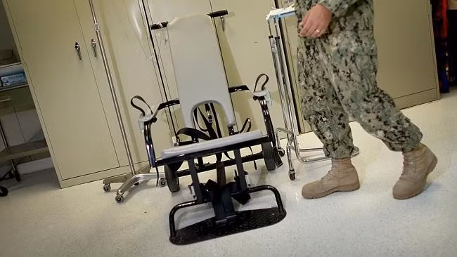 Đây là chiếc ghế tra tấn tù nhân.