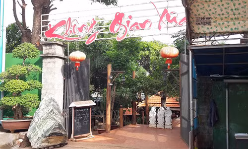 Quán cà phê nơi thượng úy Hằng và bạn kinh doanh. Ảnh: M.Q.