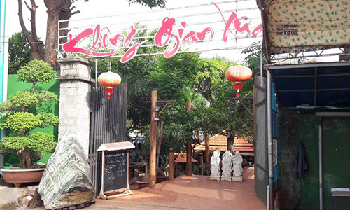 Quán cà phê nơi thượng úy Hằng và bạn kinh doanh. Ảnh: M.Q.