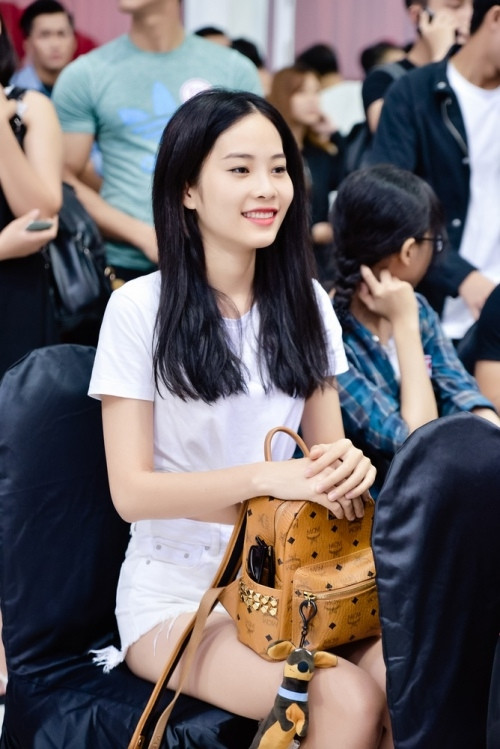 Hình ảnh mới nhất của Nguyễn Thị Lệ Nam đi casting người mẫu ngày 11/11 vừa qua. (Ảnh: VTC)