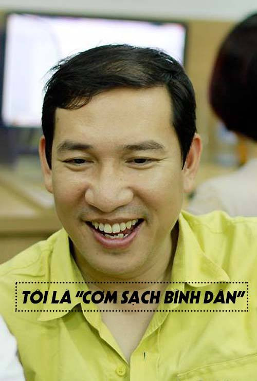 Quang Thắng Anh tự nhận mình là "cơm sạch bình dân" vì với anh, làm nghệ sĩ không phải để tìm kiếm giàu sang hay danh vọng.