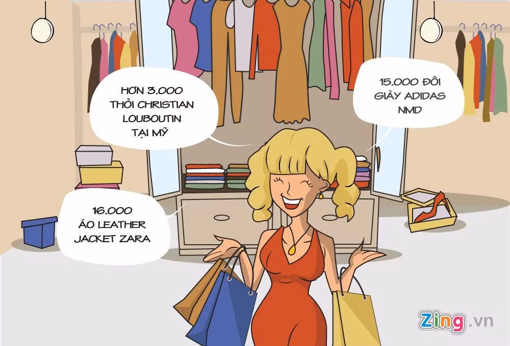 Các cô gái đam mê thời trang sẽ có cơ hội "vung tay" mua sắm hàng hiệu mà không cần phải suy nghĩ nhiều.