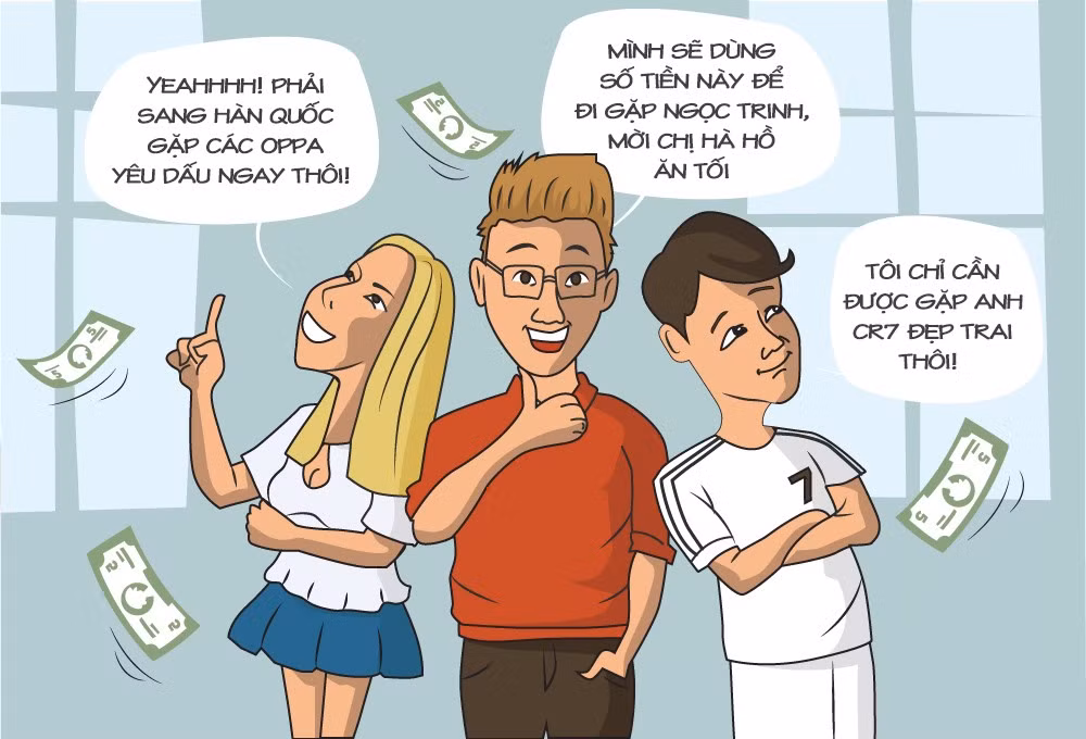 Các fan của người nổi tiếng hoàn toàn có khả năng gặp riêng thần tượng nếu sở hữu 65 tỷ đồng.