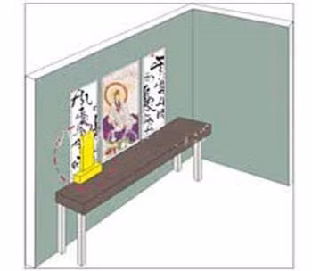 Tan gia bai san neu de phong thuy ban tho nhu nay