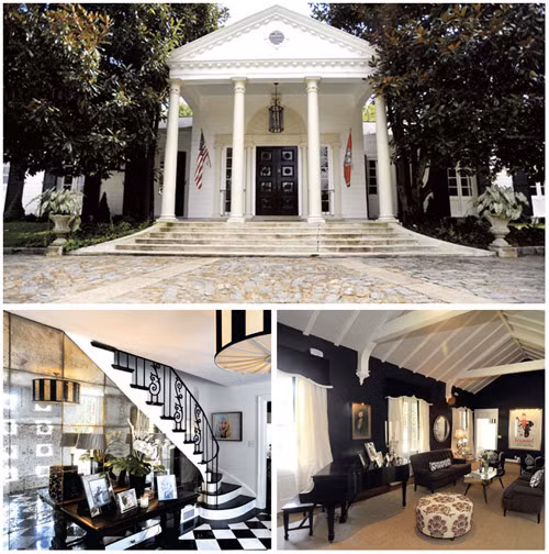 Biệt thự phong cách Hy Lạp ở Nashville trị giá 2,5 triệu USD Căn biệt thự nhỏ có phong cách Hy Lạp được xây dựng vào năm 1930 cho một đại sứ quán Đan Mạch ở Mỹ. Căn nhà rộng 5,6 feet vuông với 4 phòng ngủ, 4,5 phòng tắm cùng nội thất hiện đại. Hiện tại, Taylor Swift đã bán ngôi nhà này.