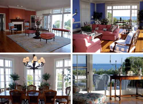 Toàn bộ ngôi nhà được trang trí nội thất xa hoa.