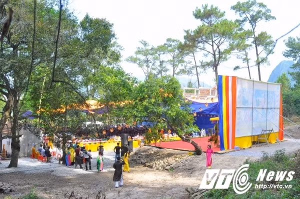 Hàng năm người dân tổ chức lễ hội tại chùa Thiên Quýt để tưởng nhớ công ơn vị thần núi Mằn.