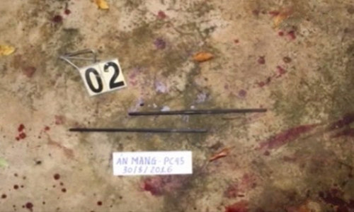 Hiện trường vụ án.