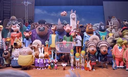 Các nhân vật trong "Đấu trường âm nhạc" đều có cá tính rõ ràng.