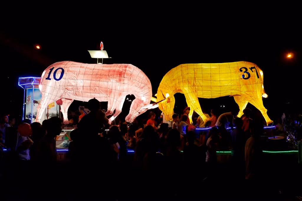 Mô hình lễ hội chọi trâu Hàm Yên, Tuyên Quang nổi tiếng cả nước.