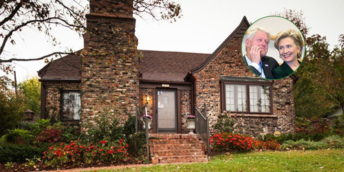 Mặc dù hiện tại bà Hillary Clinton luôn hướng về một ngôi nhà màu trắng nhưng quay trở về những năm 1970, ngôi nhà cuốn hút ở Fayetteville, Arkansas mới thực sự là niềm mơ ước của bà. Chuyện kể rằng bà Hillary đã từ chối lời cầu hôn của Cựu Tổng thống Bill Clinton nhiều lần cho đến khi ông mua căn nhà tuyệt vời này – ngôi nhà mà bà rất yêu thích. Vợ chồng ông bà Clintons đã sống ở đây trong thời gian làm việc tại Trường Đại học Luật Arkansas nhưng điều đặc biệt là đám cưới thân mật của họ đã được tổ chức tại phòng khách của căn nhà này và chính Cựu Tổng thống Bill Clinton đã tự tay lát gạch lên lò sưởi làm quà cưới tặng cho vợ mình.