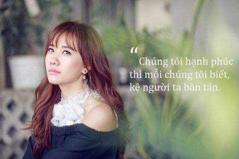 Cap doi Tran Thanh Hari Won dang dua voi du luan-Hinh-2