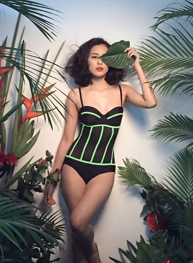 Trước khi đảm nhận vai Tấm trong phim điện ảnh "Tấm Cám", Hạ Vi đã làm người mẫu ảnh thời trang cho nhiều thương hiệu.