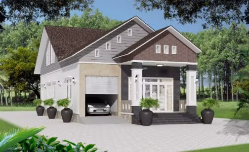 Một ngôi nhà cấp 4 nông thôn hiện đại tuy diện tích xây dựng hơi nhỏ nhưng lại mang một nét đẹp hiện đại sang trọng làm cho bao nhiêu người bị quấn hút, với vẻ đẹp từ bên ngoài đến hình dáng bên trong được các nhà thiết kế chăm chút tỉ mỉ từng chi tiết nhỏ nhất đến khi hoàn thiện, tính toán kỹ lưỡng, mà chi phí thiết kế lại không đáng kể.