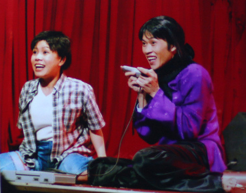 Nữ danh hài đã có dịp cộng tác cùng Hoài Linh từ nhiều năm về trước.