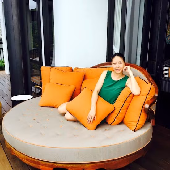 Khoảnh khắc yên bình trong dịp đoàn tụ gia đình của người đẹp.