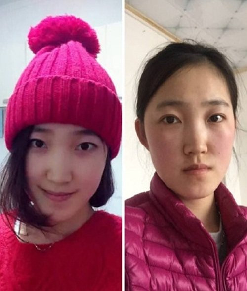 Mới đây, mạng xã hội xứ Trung tiếp tục “bấn loạn” trước trào lưu khoe ảnh trước và sau Tết của các thiếu nữ ở nước này.