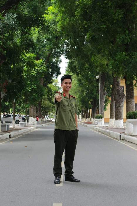 Cậu cho rằng: "Cả 10 thí sinh đều là sinh viên An ninh thanh lịch và không chỉ 10 thí sinh mà tất cả những sinh viên của Học viện An ninh nhân dân đều là sinh viên an ninh thanh lịch".