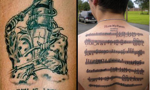 Những hình xăm của Ned Kelly.