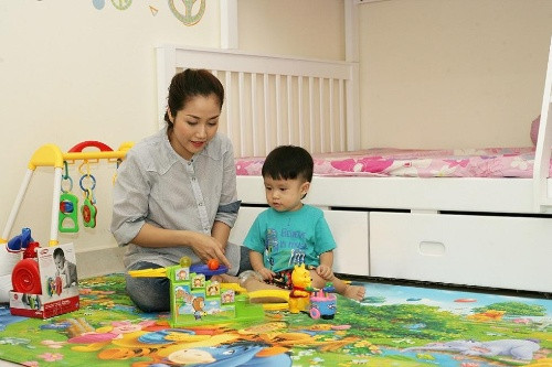 Đây cũng là không gian mà hai mẹ con Ốc Thanh Vân thường xuyên vui chơi, giải trí sau những giờ làm việc mệt nhọc.