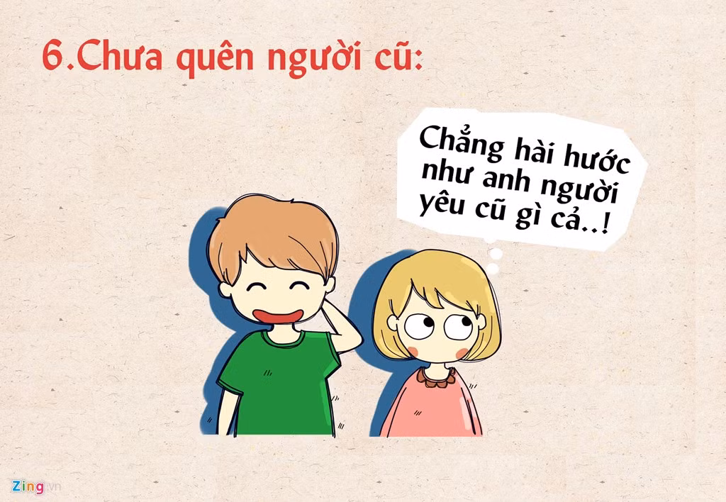 Bạn sẽ không yêu ai nếu luôn so sánh chàng trai mới quen với người cũ.