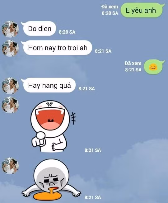 Tuy nhiên cũng có không ít những ông chồng "phũ" với vợ như thế này!