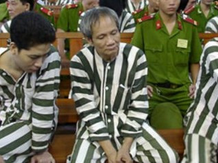 "Trùm giang hồ" Năm Cam và đồng bọn.