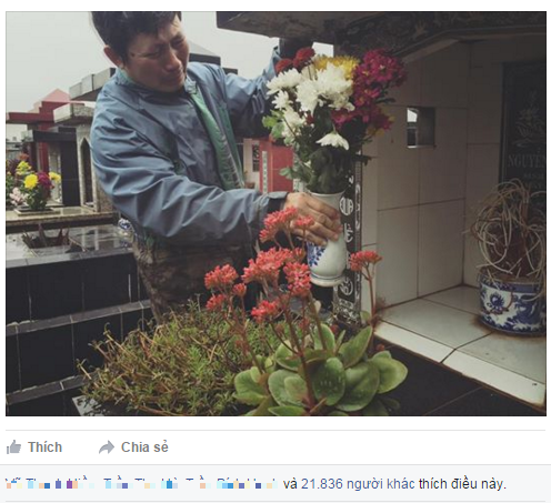 Bức ảnh lay động triệu trái tim - minh chứng cho tình yêu chân thành (Ảnh Nguyen Diem My).