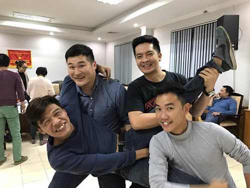 Sự xuất hiện của Trung Ruồi và Minh Tít trong Táo quân 2017 được nghệ sĩ Chí Trung chia sẻ trên trang cá nhân.