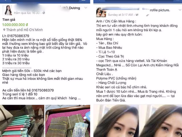 Cong khai rao ban tien gia qua mang, doi 1 an 10