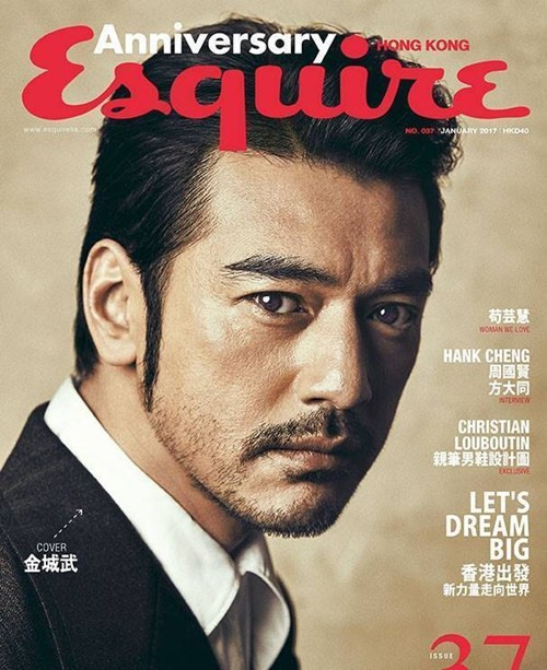 Ngoại hình điển trai, nam tính lại giúp anh rẽ ngang sang điện ảnh.