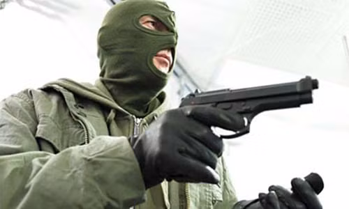 Cuc ky hy huu: Bi diec van di cuop ngan hang