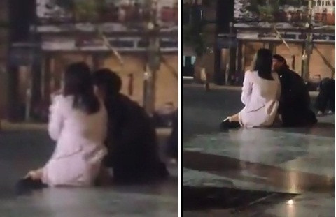 Buc xuc thanh nien so soang ban gai o Nha hat lon