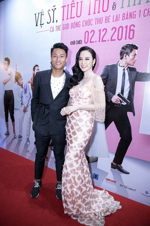 Ông xã Kỳ Hân - Mạc Hồng Quân là một trong những nam chính đảm nhận vai vệ sĩ bảo vệ tiểu thư Angela Phương Trinh trong phim.