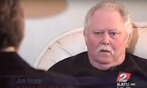 James Noce trả lời phỏng vấn trên kênh KATU-2