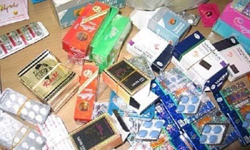Thuốc kích dục rởm bán cho khách du lịch (Ảnh minh họa).