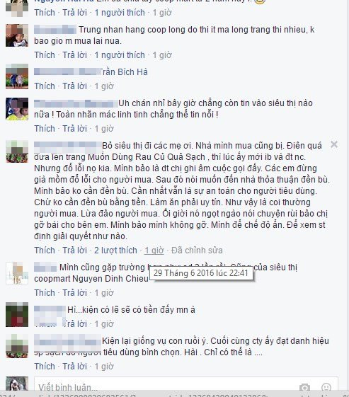 Người tiêu dùng bức xúc vì thông tin trứng gà 'đến từ tương lai' trong siêu thị Co.op mart.