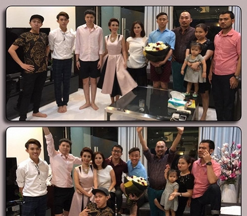 Phòng khách trang nhã với phong màu trắng chủ đạo.