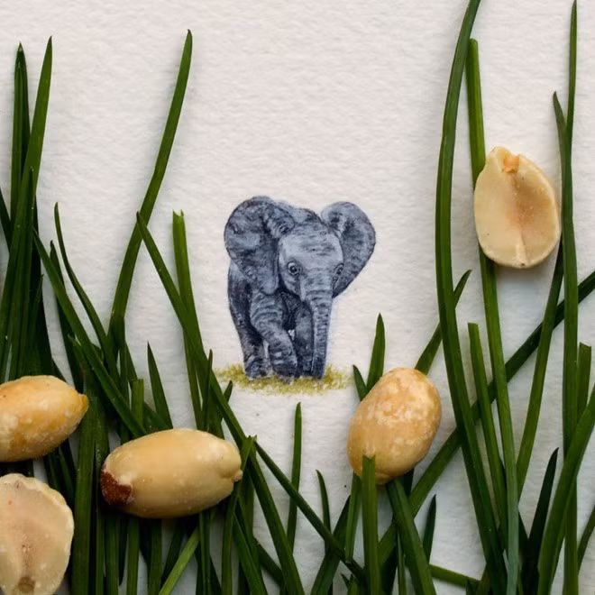 Cô gái 20 tuổi hiện chia sẻ tác phẩm trên mạng và nhận được nhiều lượt yêu thích cũng như khen ngợi. Cô bắt đầu học hỏi, quan tâm đến kích cỡ cũng như màu sắc sao cho tác phẩm của mình tuyệt vời nhất.