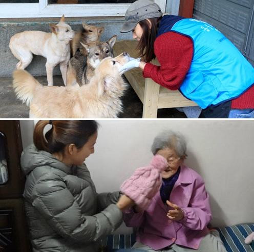 Lee Hyori cũng là nghệ sĩ rất chăm làm công tác từ thiện. Giọng ca 10 Minutes không ngại giúp đỡ người già neo đơn, đến trại lưu trú động vật dọn phân và nước tiểu. Cô thường cưu mang những chú chó bị bỏ rơi.