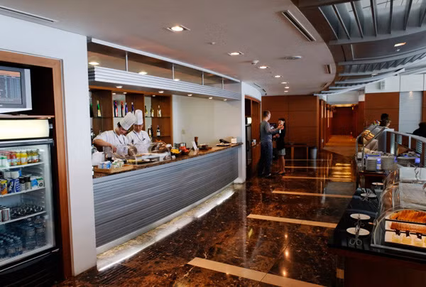 Phòng chờ riêng tại sân bay.