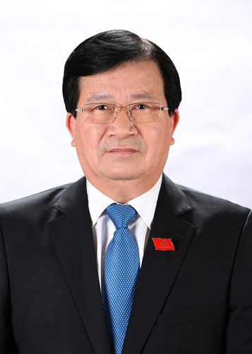 Ông Trịnh Đình Dũng, Ủy viên Trung ương Đảng, Phó Thủ tướng Chính phủ, Ủy viên Ban Cán sự Đảng Chính phủ.