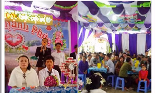 Su that dam cuoi co dau hon chu re 20 tuoi gay xon xao