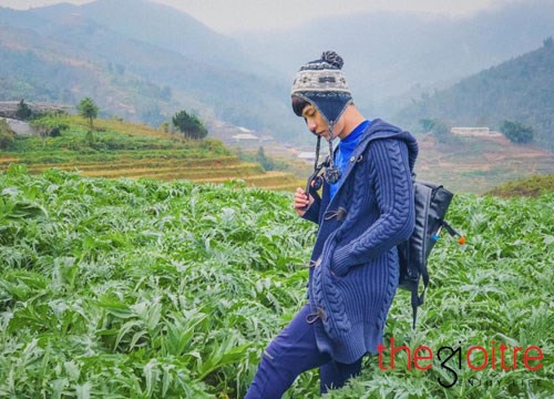 "Mình rất thích đi du lịch đây đó, khám phá mọi nơi. Đặc biệt với những nơi mà có thể hoà mình vào thiên nhiên, tận hưởng những cảm giác mà nơi đô thị phồn hoa không có được"- Đăng Dũng tâm sự.