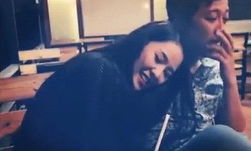 Que Van bat loi khi lam bung bet tinh cam voi Truong Giang?