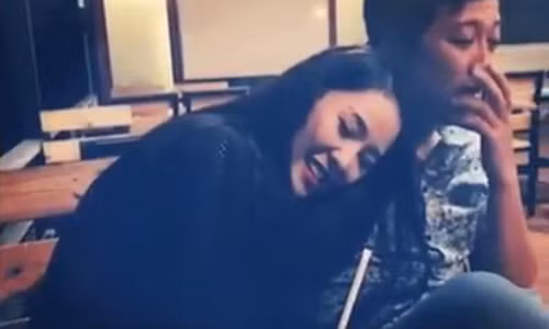 Que Van bat loi khi lam bung bet tinh cam voi Truong Giang?