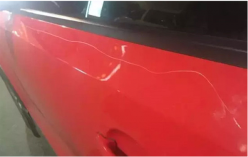 Vết rạch trên xe ô tô và cái kết đầy ấm áp (Ảnh minh họa).