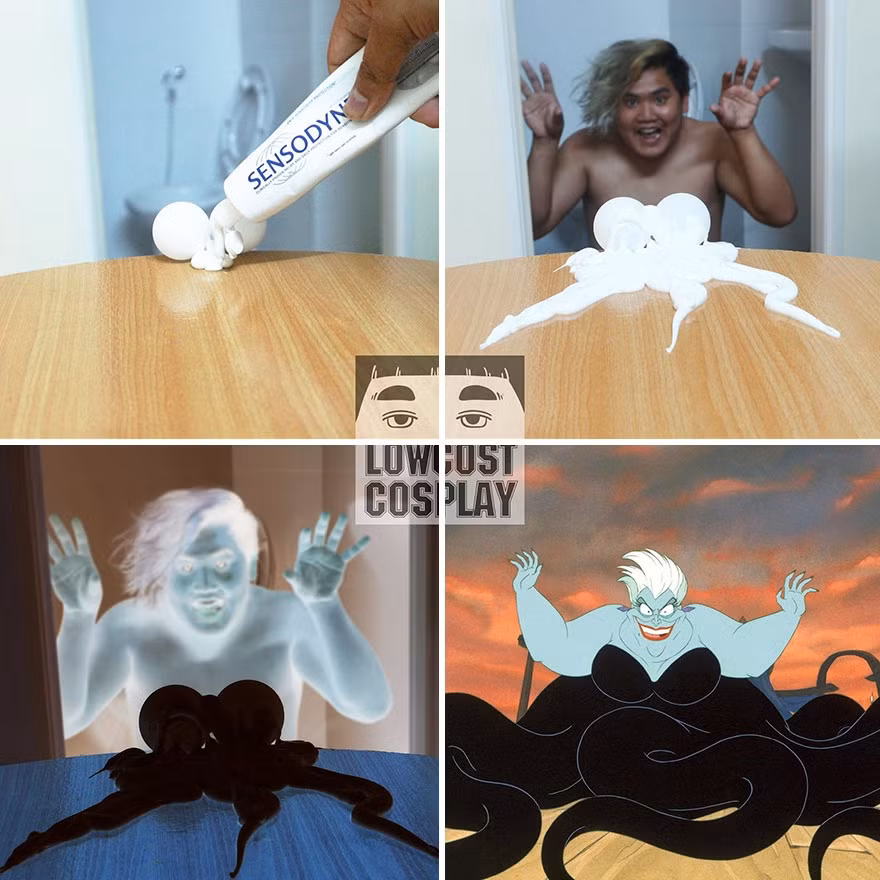 Phù thủy Ursula quen thuộc với nhiều người trong câu chuyện nàng tiên cá.